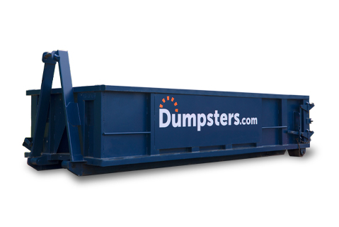 Blue Dumpsters.com Dumpster