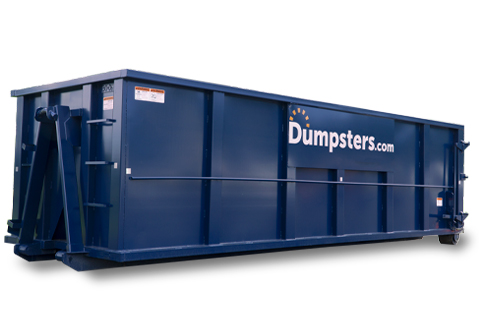 Blue Dumpsters.com Dumpster