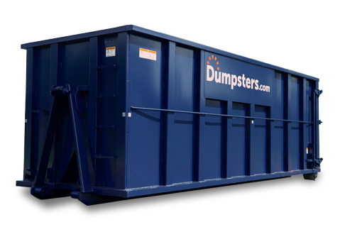 Blue Dumpsters.com Dumpster