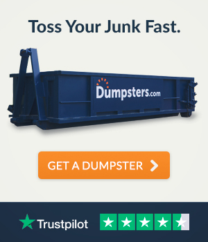 dumpster for declutter