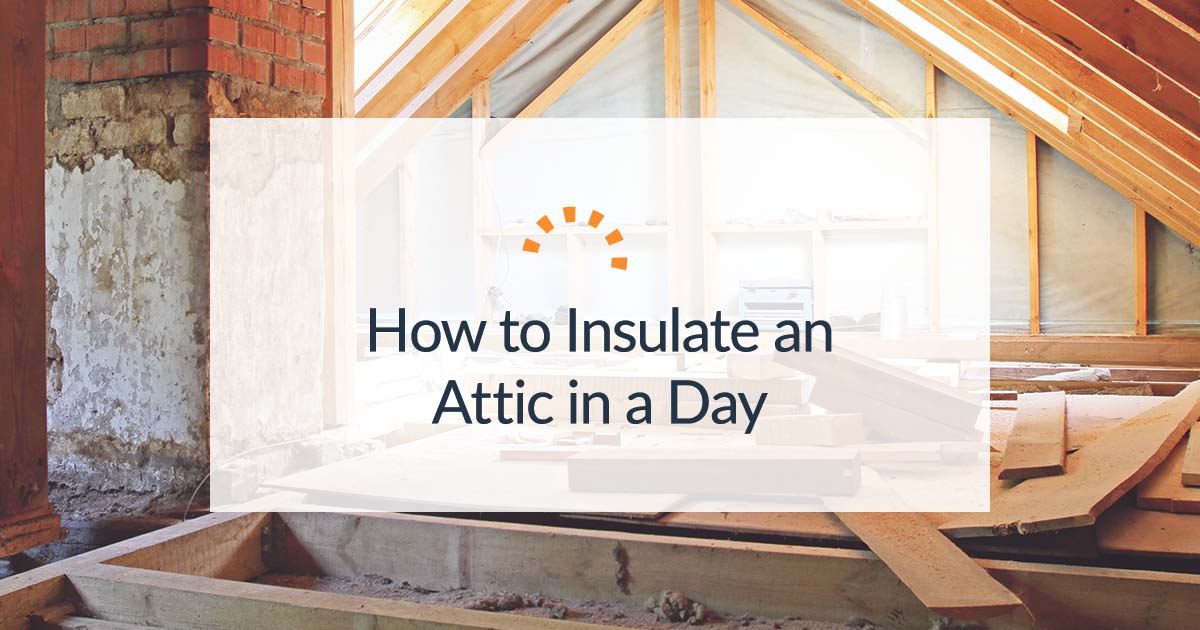 Attic Stair Insulation DIY 