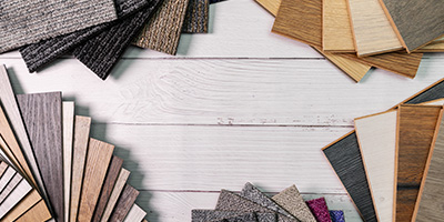 Array of Flooring Samples