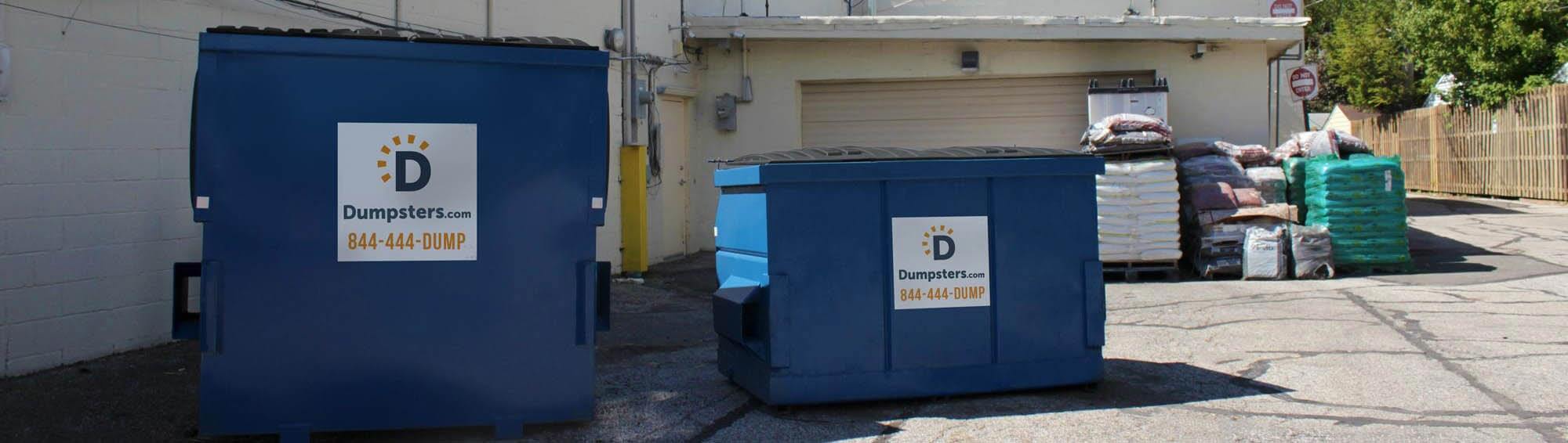 commercial dumpster sizes