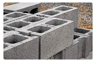 Image of cinder blocks.