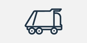 curbside trash cart icon