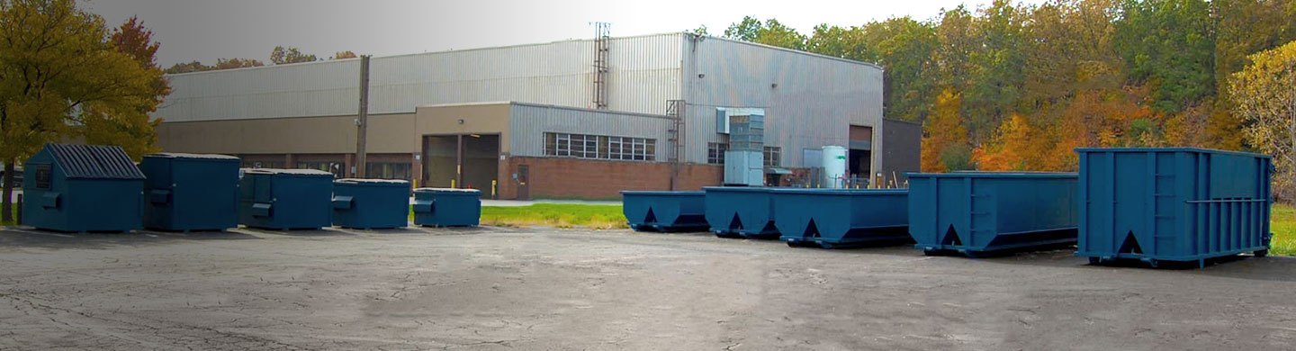 front load dumpster and roll off container sizes