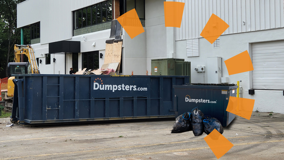 Dumpsters.com Roll Off Dumpster and Front Load Dumpster