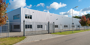 Exterior of a Warehouse Facility