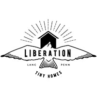 Liberation Tiny Homes logo.