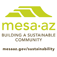 Mesa Arizona Sustainability logo